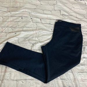 DKNY Navy Pattern Jeggings size XL